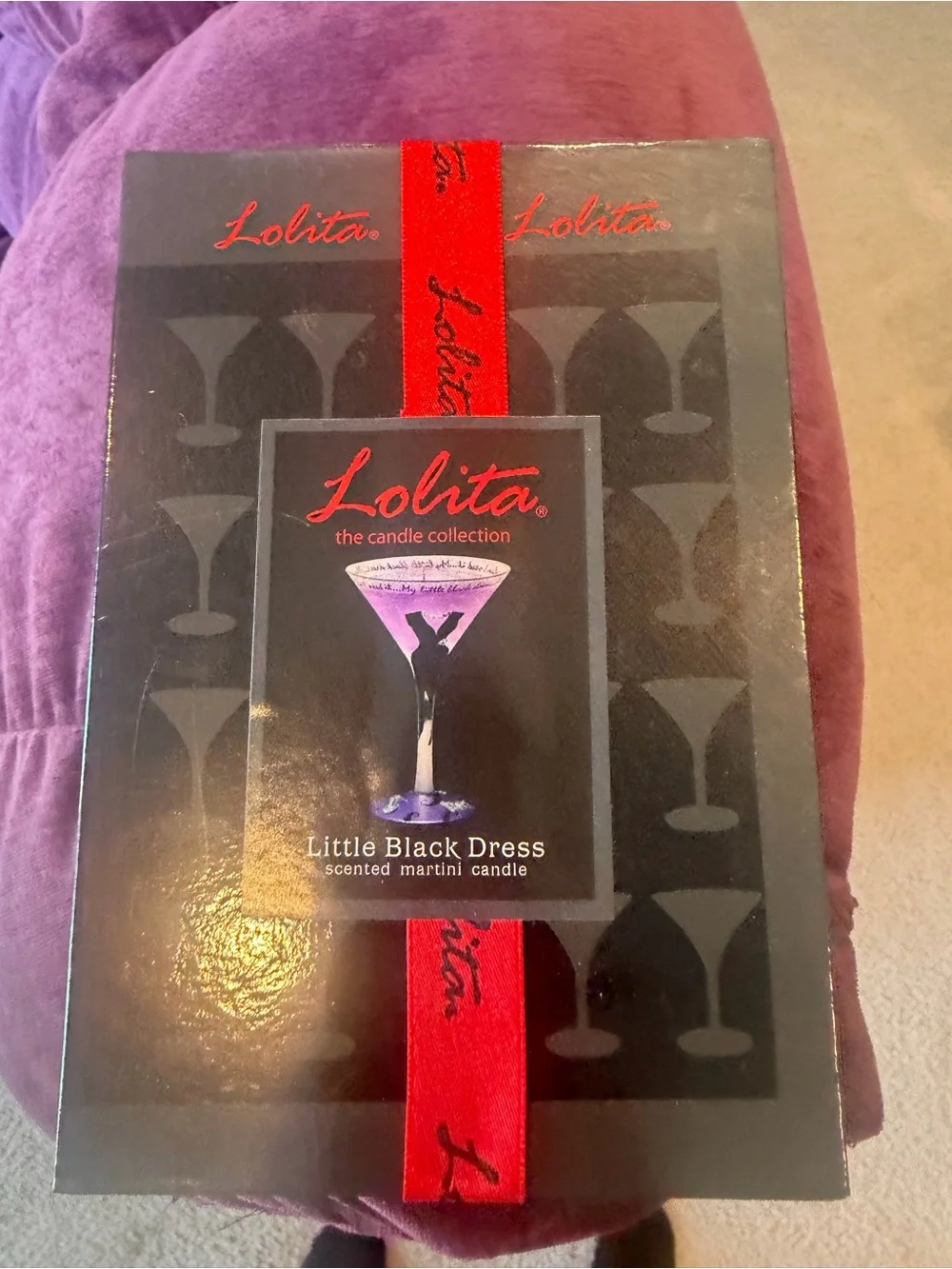 Lolita martini candle